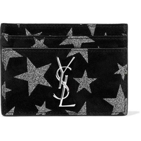 ysl black glitter wallet|YSL wallet nordstrom.